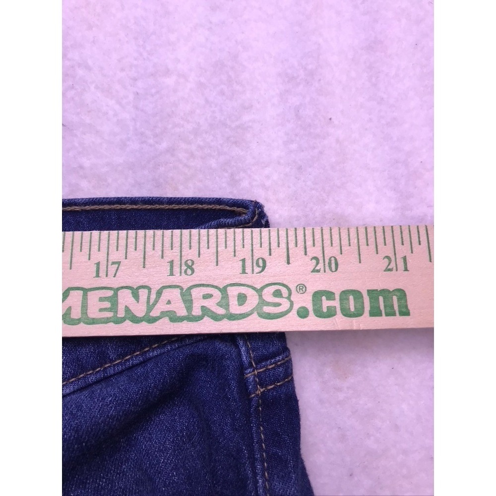 Old Navy Wow Boyfriend Jeans Women 14 Blue Excellent Mid-Rise Dark Wash Denim - Picture 9 of 10